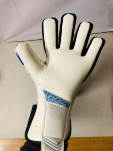 Football Goalkeeper Gloves Full Finger Latex Material Non-Slip Breathable Adjustable Wrist <b>Strap</b> Unisex Powerful Catch Hook Loop - Product Image 2