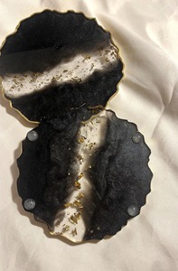 Epoxy Resin <b>Coaster</b> For Home Table Ware Office Tea Coffee <b>Drinking</b> <b>Coaster</b> Good Quality Product Handmade Resin <b>Coasters</b> - Product Image 5
