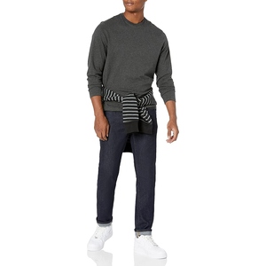 Nouveaux T-shirts à manches longues pour hommes, légers, tendance, 100% coton, confortables, respirants, séchage rapide, anti-rides, tissu durable - Product Image 2