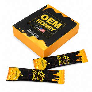 Miel Natural en Sobres Tipo Alimento OEM, Sabor Dulce y Suave, Empaque en Caja, Empaque Personalizado, Marca Privada - Product Image 4