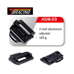 Ajusteur de sangle de ceinture de sécurité sur mesure pour voiture de sport automobile, pièces détachées, haute résistance, aluminium léger - Product Image 1