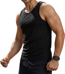 Débardeur en coton premium pour hommes, débardeur de sport sans manches, t-shirt d'entraînement personnalisé avec logo, vêtements de sport pour hommes - Product Image 1