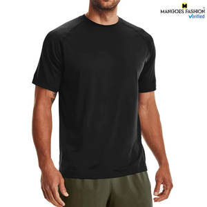 เสื้อยืดออกกำลังกายผู้ชายพรีเมียม คอเต่า ระบายอากาศได้ดี แขนสั้น ทรงปกติ สำหรับฤดูร้อน เหมาะสำหรับฟิตเนสและออกกำลังกาย - Product Image 3