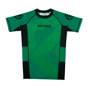 Camiseta de compresión deportiva para hombre, de secado rápido, para fitness y BJJ, manga corta. - Product Image 1