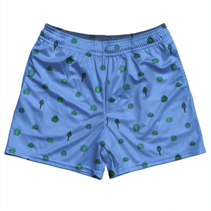Shorts sportifs pour femmes, tendance, nouvelle collection, imprimés par sublimation, bande élastique haute élasticité, respirant, tissé en polyester, coupe régulière, séchage rapide - Product Image 6