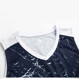 Basketball Uniform Sets Anti-bacterial Men's Breathable Quick Dry Basketball Jersey and shorts sets Adults Basketball Uniform - Product Image 2