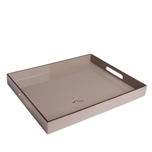 Ensemble de plateaux laqués en gros, plateaux de service personnalisés, OEM ODM, plateau alimentaire en bois de luxe du Vietnam - Product Image 4