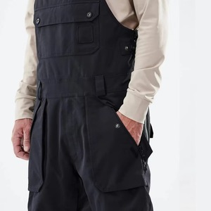 Pantalon de ski coupe-vent en polaire isolé pour homme et femme, polyester/nylon, imperméable, respirant, cargo, snowboard, grande taille - Product Image 6