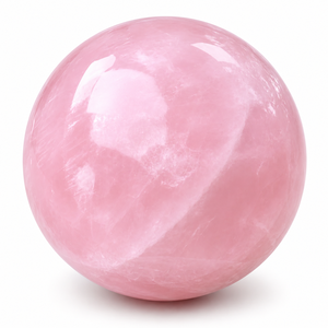 Factory Sale Genuine Natural Pink Rose Quartz Sphere 5-6cm Polished <b>Crystal</b> <b>Ball</b> Healing Stone Home Decoration Feng Shui - Product Image 5