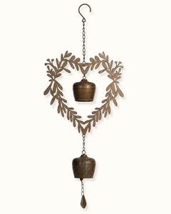 Golden Moon And <b>Stars</b> Metal Ornament Vintage Handicraft Christmas Decor - Product Image 2