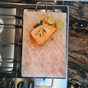 Wholesale Premium Quality Refined Solid Himalayan Salt Cooking Slab Round <b>Shape</b> <b>Block</b> Carved Technique Home Decoration - Product Image 5