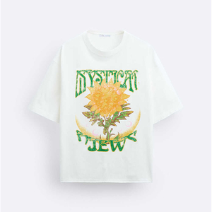 Custom Heavy <b>Weight</b> T-shirt DTG Print Tee Shirt 100% Cotton Plus Size Men's T-shirt 305 GSM Oversized <b>Blank</b> T Shirts - Product Image 4