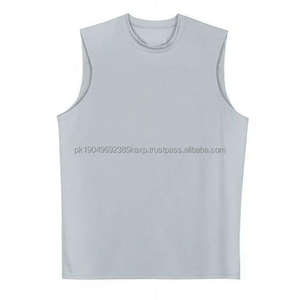 <b>Men's</b> Mesh Tank <b>Top</b> Quick Dry Breathable Vest <b>Men</b> Logo Print Casual Solid Knitted Sleeveless Shirt Running <b>Men's</b> Vests - Product Image 2