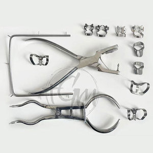 Instruments de barrage en caoutchouc de qualité supérieure pour les procédures d'isolement dentaire, construction en acier inoxydable, outils dentaires autoclavables - Product Image 6