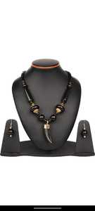 ชุดเครื่องประดับเขาสัตว์ชนเผ่า - Product Image 1