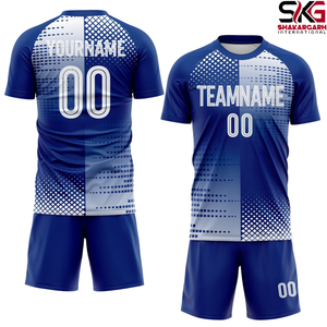 Conjunto de Uniforme de Fútbol Personalizado Sublimado, Camiseta de Fútbol 100% Poliéster, Pantalones Cortos, Ropa Deportiva de Secado Rápido, Transpirable y que Absorbe la Humedad - Product Image 5