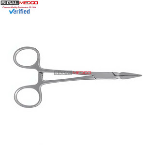 Pinzas Splinter de 5.5 Pulgadas con Punta Recta Dentada, Instrumento Quirúrgico de Acero Inoxidable Alemán, Pinzas de Precisión para Aplicación Médica - Product Image 3