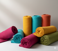 Polyester/Baumwolle Twill Schwergewichtige Feuchtigkeitsabsorbierende Hochwertige Weiche Weiße Gefärbte Satin-Perkal-Stoffe für Bettwäsche und Bettdecken