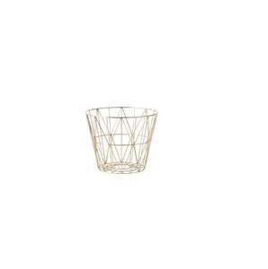 Premium Metal Fruit <b>Basket</b> With Elegant Geometric Design For Contemporary Kitchen Counter Decoration - Product Image 5