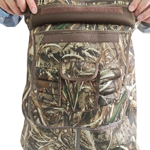 Customizable Breathable Waterproof Windproof Autumn Corduroy Unisex Hunting Bibs Overalls Custom Printed 100% Cotton Customized - Product Image 5
