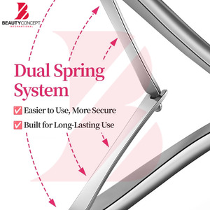 Cortacutículas de Acero Inoxidable con Acabado Espejo de Alta Pulverización, 1/4 Pulgada, Herramienta de Manicura de Precisión para Piel Muerta, para Uso en Casa y Salón - Product Image 3