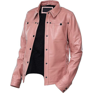 New Arrival Stylish Fashion durable Women Leather Jacket Manufacturing OEM Service Quick dry Breathable Women Leather Jacket - Product Image 5