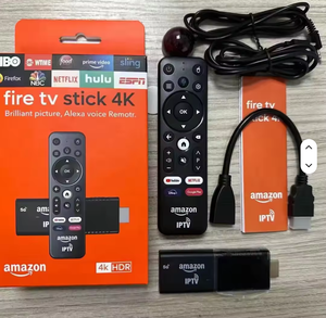 Dispositivo de Transmisión Original Amazon Fire TV Stick 4K con Control Remoto por Voz Alexa, Reproductor de TV Inteligente, TV en Vivo Gratis, Garantía de 3 Años - Product Image 1