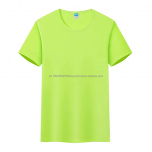14 colores en stock Poliéster Oem logo Custom Blank Plain President Campaign 100% algodón, camiseta para hombre, ajuste holgado - Product Image 4
