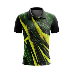 Camisa Polo de Algodón Lisa para Hombre, Tela Suave al Tacto, Manga Corta con Cuello de Botones para Uso Diario y Estilo Moderno - Product Image 1