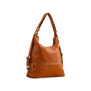 Bolso de hombro de mujer formal marrón P36356 - Product Image 2