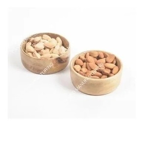 Tazón de Servir Ecológico de Madera de Mango Natural, Tazón de Madera sin Recubrimiento Hecho a Mano, Diseño Personalizado, Tazón para Ensaladas y Frutas para el Hogar, Bodas y Fiestas - Product Image 5