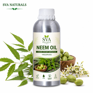 Huile de Neem pressée à froid, qualité cosmétique, huile végétale de base pour les soins personnels, les soins de la peau et des cheveux, et les formulations cosmétiques. - Product Image 2