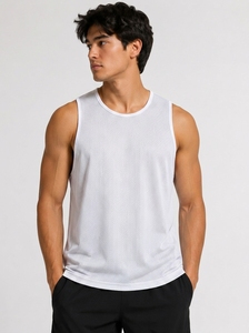 Camiseta Deportiva Premium para Hombre, de Secado Rápido, Tejido de Malla, Sin Mangas, para Gimnasio, Running y Entrenamiento - Product Image 3