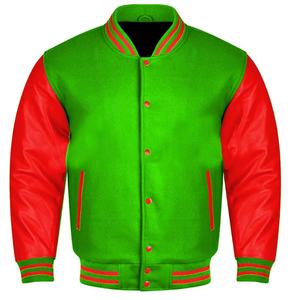 Custom Logo Varsity <b>Jacket</b> <b>Leather</b> Sleeves Embroidery College Baseball Men's <b>Winter</b> <b>Jacket</b> Letterman Varsity <b>Jacket</b> - Product Image 5