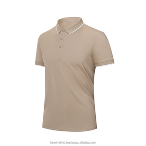 <b>Men's</b> for <b>Shirts</b> 100% Cotton Knitted Breathable Casual Soft Summer England Style Short Sleeve <b>Cool</b> Lapel Business for Tops - Product Image 2