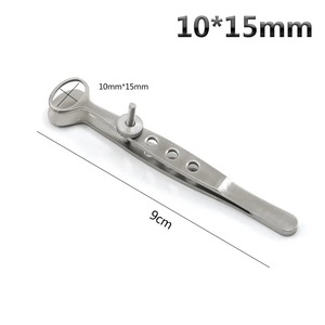 1 pince à chalazion IOL pliante en acier inoxydable et alliage de titane, instrument ophtalmique, outil pour paupières - Product Image 1