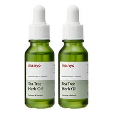 Olio Essenziale di Tea Tree Manyo Factory 20ml, Confezione da 2 Bottiglie Scontate - Product Image 1