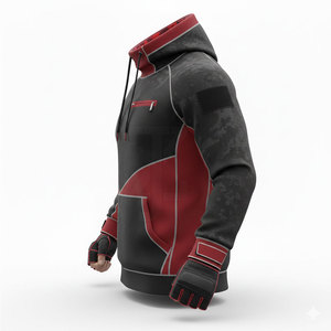 Vêtements de sport en tissu doux de qualité supérieure, sweat-shirt de combat conçu pour l'entraînement en salle de sport, les arts martiaux mixtes et l'usage quotidien - Product Image 5