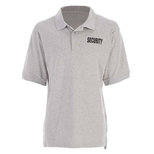 Polo de sécurité OEM avec logo imprimé pour l'été, 100% coton, coupe classique, pour agents de sécurité, vêtements de travail, t-shirt - Product Image 1