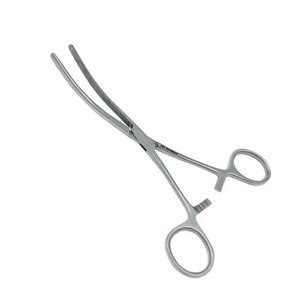 Pinzas Intestinales Doyen de 7 Pulgadas con Curvatura Diagonal y Dientes Dentados, Instrumentos Quirúrgicos Manuales de Acero Inoxidable, Herramientas Médicas de 18 cm - Product Image 5