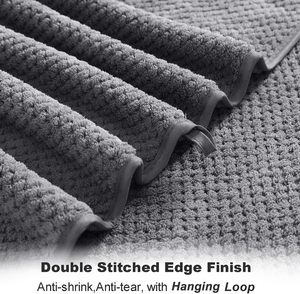 ชุดผ้าขนหนูอาบน้ำขนาดใหญ่พิเศษ ชุดผ้าขนหนูไมโครไฟเบอร์ ซึมซับน้ำได้ดี แห้งเร็ว นุ่มพิเศษ สำหรับห้องน้ำ - Product Image 3