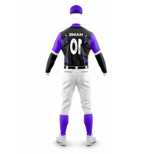 Custom Logo Mesh Material Uniform Printed Name & Numbers Team Player Uniform <b>Baseball</b> & Softball Uniform Sportswear Suits - Product Image 6