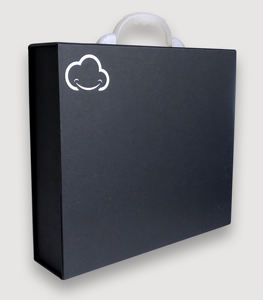 Caja de Regalo de Cartón Rígido Plegable de Lujo Personalizada con Cierre Magnético, Diseño Plegable, Grabado en Relieve, Laminación Mate, Forro Dorado - Product Image 2