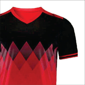 เสื้อฟุตบอลแบบใหม่สั่งทำได้สำหรับทุกเพศ ผ้าโพลีเอสเตอร์ 100% พิมพ์ลาย ระบายอากาศ แห้งเร็ว ป้องกันแบคทีเรีย เหมาะสำหรับฤดูใบไม้ผลิ - Product Image 2