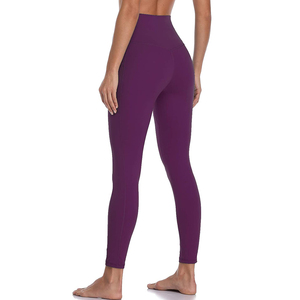 Leggings para mujer 87% poliéster 13% elastano, pantalones de yoga para fitness, cintura alta - Product Image 3