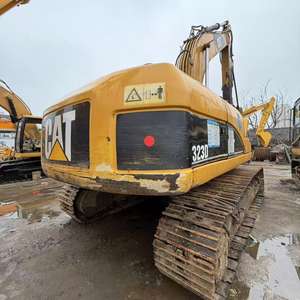 Excavadora usada Cat 323 323d 320d de 20 toneladas, origen Japón, equipo de construcción en stock. - Product Image 2