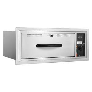 Calentador de Alimentos Comercial Eléctrico de Acero Inoxidable de un Solo Cajón, Instalación Integrada, Gabinete con Cajón Calentador, Ancho 85 Grados Fahrenheit - Product Image 1
