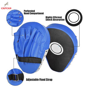 Pad de frappe professionnel en cuir de haute qualité pour l'entraînement au kick-boxing pour adultes, matériau durable - Product Image 2