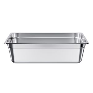 1 Confezione di Teglie Professionali in Acciaio Inox per Cottura a Vapore, Profondità 6 Pollici, Antiaderenti, Riutilizzabili, Antiruggine, per Catering, Hotel e Ristoranti - Product Image 1