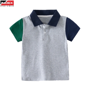 Nueva llegada: Camiseta polo para niños con diseño moderno, ajuste cómodo, tela suave, perfecta para el uso diario y actividades al aire libre de los niños. - Product Image 1